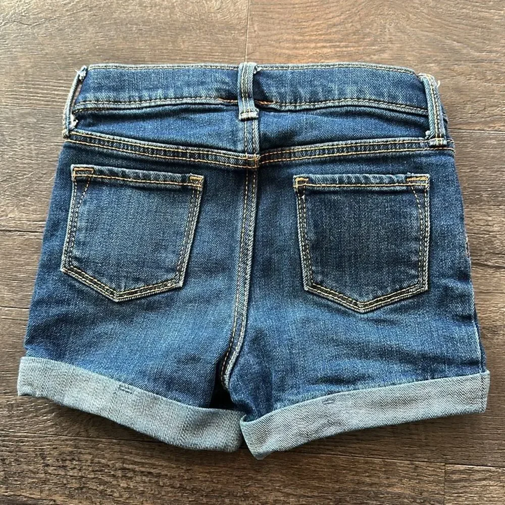 Old Navy 3T Cuffed‎ Denim Jean Shorts